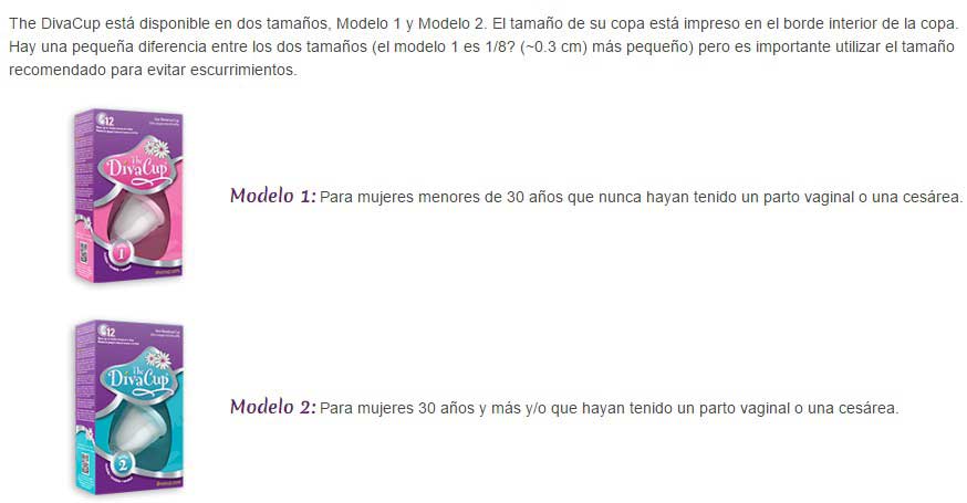 Tallas Divacup